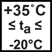 Temperatura otoczenia pracy oprawy Temperatura otoczenia pracy oprawy
